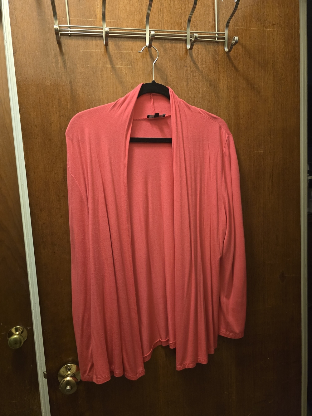 Premise Open-Front Coral Cardigan